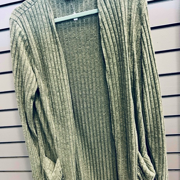 NWT Ribbed Knit Cardigan - Picture 2 of 5